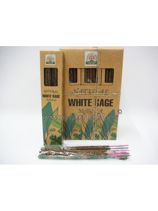 Incienso Orkay Namaste Natural White Sage (12x33gr)